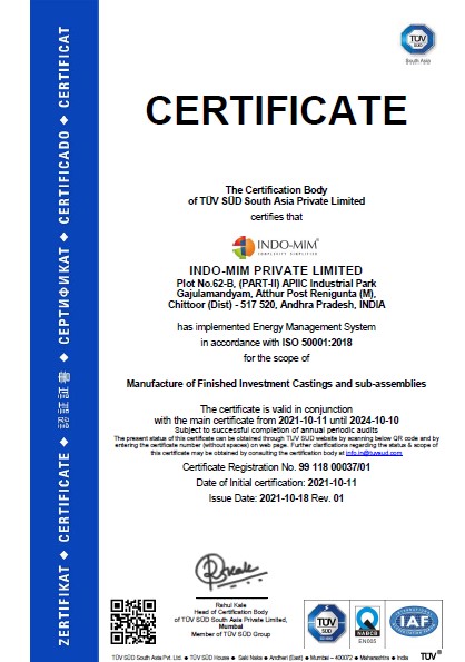 Screenshot Energy Certificate